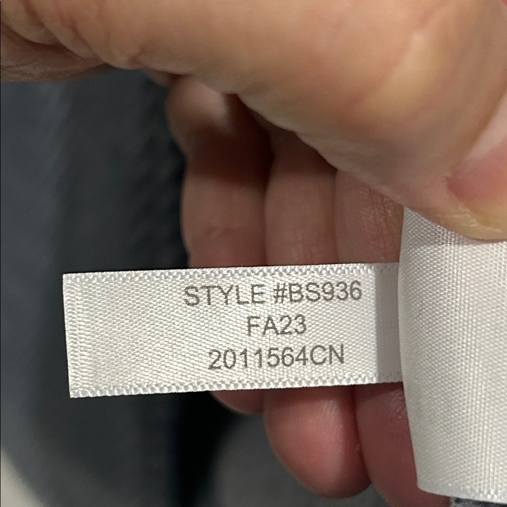 NWT J. Crew Plus Herringbone Topcoat in Hazy Chevron Shades of Gray - Size 18 - Picture 11 of 11